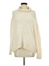 Cynthia Rowley TJX 100% Polyester Ivory Turtleneck Sweater Size S - photo 1