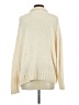 Cynthia Rowley TJX 100% Polyester Ivory Turtleneck Sweater Size S - photo 2