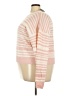 Wednesday's Girl 100% Acrylic Stripes Pink Pullover Sweater Size 26 - photo 5