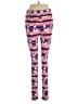 Lularoe Print Purple Leggings One size - photo 1