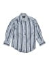 Thomas Dean 100% Cotton Stripes Blue Long Sleeve Button-Down Shirt Size 5 - photo 1