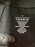 Torrid Solid Black Athletic Shorts Size 1X Plus (1) - photo 3
