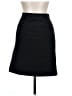 Uniqlo 100% Polyester Solid Black Formal Skirt Size 10 - photo 2