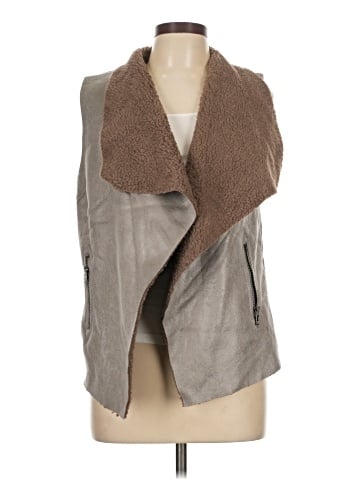 Miley + Molly Faux Fur Vest (view 1)