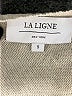 La Ligne Stripes Ivory Silk Pullover Sweater Size S - photo 6
