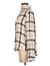 Millibon 100% Rayon Plaid Tan Long Sleeve Blouse Size S - photo 5