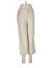 Ann Taylor Stripes Ivory Tan Casual Pants Size 6 - photo 1