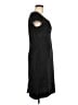 Lands' End Solid Black Casual Dress Size 6 - photo 4