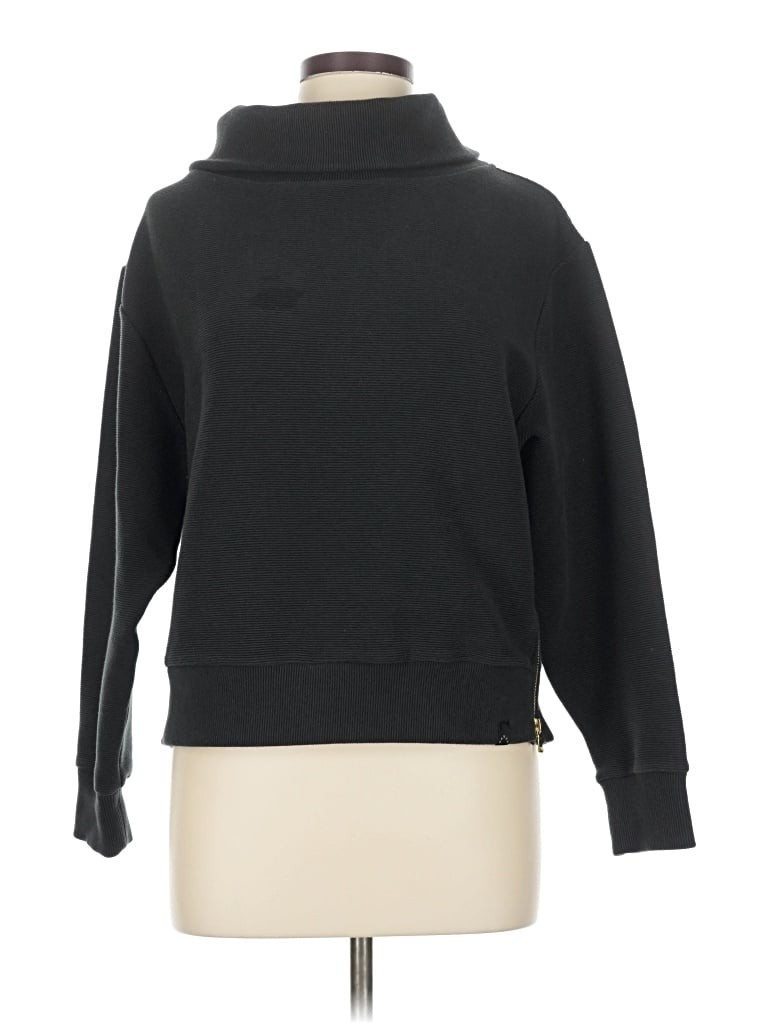 Pre-owned Varley Turtleneck Sweater In Black