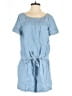 Ann Taylor LOFT Solid Blue Romper Size 4 - photo 1