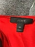 J.Crew 100% Silk Red Orange Sleeveless Silk Top Size 00 - photo 7