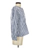 Universal Thread Stripes Blue Long Sleeve Blouse Size XS - photo 4