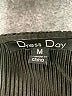 Dress Day 100% Polyester Solid Black Jumpsuit Size M - photo 3
