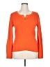 Liz & Co. 100% Cotton Orange Pullover Sweater Size XL - photo 1