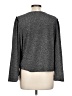 Express Gray Long Sleeve Top Size L - photo 2