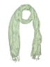 Isa & Stef 100% Rayon Green Scarf One size - photo 1