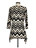 Misia Chevron-herringbone Ivory Casual Dress Size S - photo 2