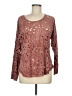 Indigo Thread Co. Pink Long Sleeve Top Size M - photo 1