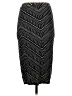 Matty M Chevron-herringbone Black Casual Skirt Size S - photo 2