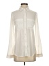 Attention 100% Polyester Color Block Ivory Long Sleeve Blouse Size XS - photo 1