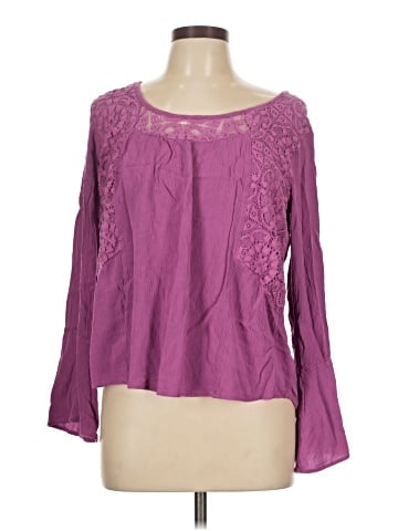Love on a Hanger Long Sleeve Blouse (view 1)