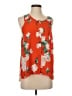 CAbi 100% Polyester Orange Sleeveless Blouse Size S - photo 1