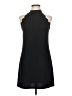 Fortune + Ivy Solid Black Cocktail Dress Size M - photo 1