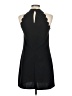 Fortune + Ivy Solid Black Cocktail Dress Size M - photo 2
