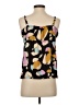 CAbi 100% Polyester Black Sleeveless Top Size S - photo 2
