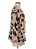 Merokeety Animal Print Tan Cardigan Size M - photo 4