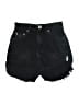 ONETEASPOON 100% Cotton Black Denim Shorts Size 25 waist - photo 1