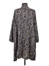 SMF 100% Polyester Paisley Blue Casual Dress Size S - photo 2