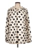 Unbranded Print Ivory Long Sleeve Blouse Size L - photo 1