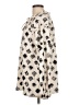 Unbranded Print Ivory Long Sleeve Blouse Size L - photo 5