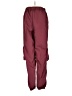 Unbranded 100% Polyester Burgundy Cargo Pants Size S - photo 2