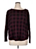 Lane Bryant Plaid Burgundy Pullover Sweater Size 14 - 16 Plus - photo 1