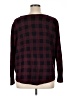 Lane Bryant Plaid Burgundy Pullover Sweater Size 14 - 16 Plus - photo 2