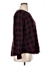 Lane Bryant Plaid Burgundy Pullover Sweater Size 14 - 16 Plus - photo 4