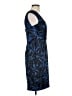 Donna Ricco Blue Cocktail Dress Size 10 (petite) - photo 4