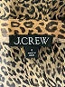 J.Crew Animal Print Brown Long Sleeve Blouse Size 0 - photo 4