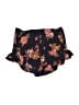 Free People 100% Rayon Floral Black Shorts Size XS - photo 2
