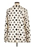 Unbranded Argyle Ivory Long Sleeve Blouse Size XL - photo 2