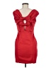 ASOS Design Solid Red Cocktail Dress Size 8 - photo 2