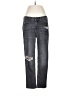 Chico's Animal Print Leopard Print Gray Silver Jeans Size Sm (0) - photo 1
