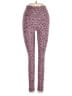 Athleta Animal Print Burgundy Leggings Size XS (petite) - photo 1