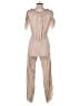 Khush Metallic Tan Jumpsuit Size L - photo 2