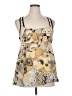 Vertigo Paris 100% Polyester Graphic Tan Cocktail Dress Size XL - photo 1