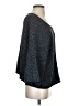 Free People Metallic Gray Pullover Sweater Size S - photo 4