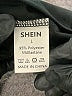 Shein Black Short Sleeve Top Size L - photo 4