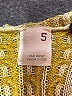 Far Away From Close Yellow Pullover Sweater Size S - photo 7